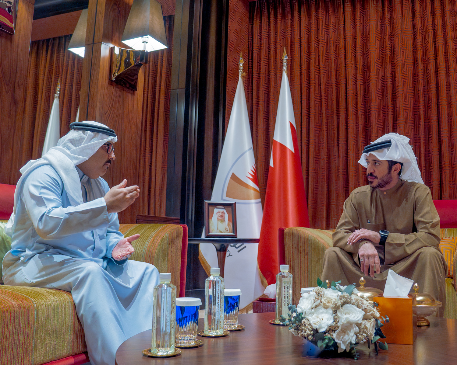 خالد بن حمد يبحث تنظيم المزيد من البرامج المشتركة بين الهيئة العامة للرياضة ووزارة التربية والتعليم