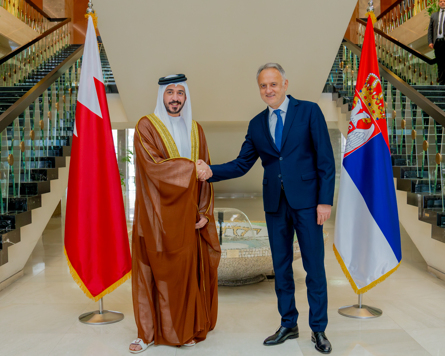 توقيع مذكرة تفاهم رياضي بين الجانبين البحريني والصربي